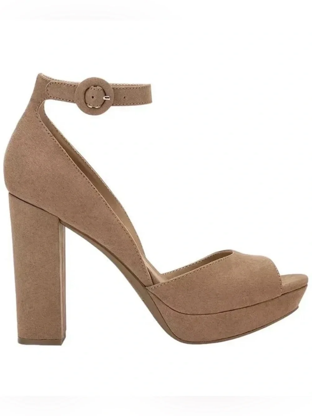 Sun + Stone Women S Reeta Peep Toe Block Heel Platform Sandals